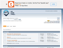 Tablet Screenshot of forum.peundemerg.ro